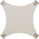 Danbury Modern Cream Dining Table Base